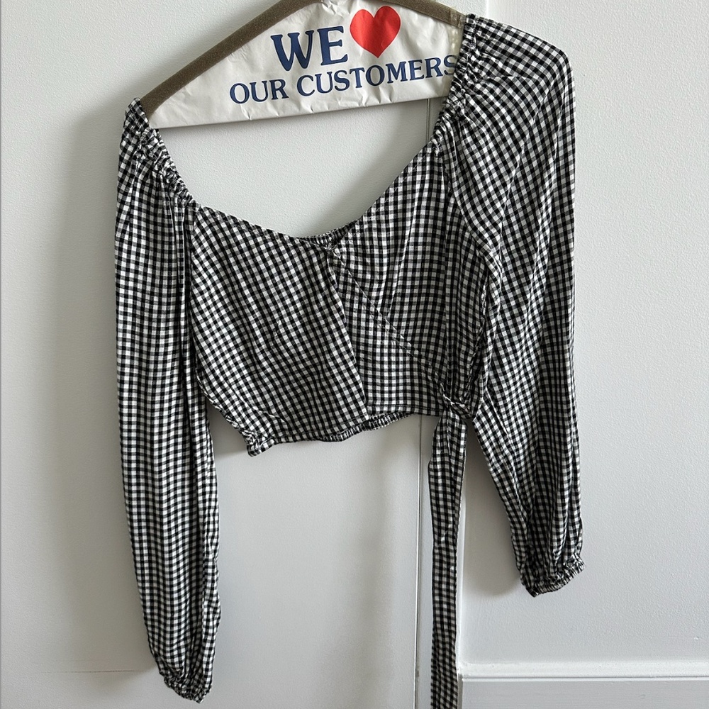 Checkered Blouse